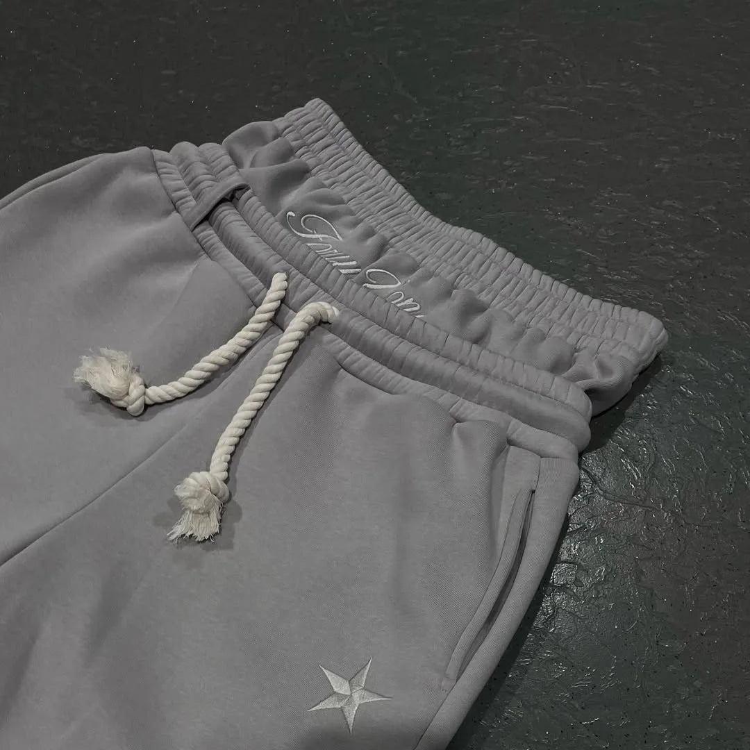 Double Waisted Sweatpants - DripFlow-Z