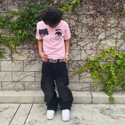 Pink POLO - DripFlow-Z