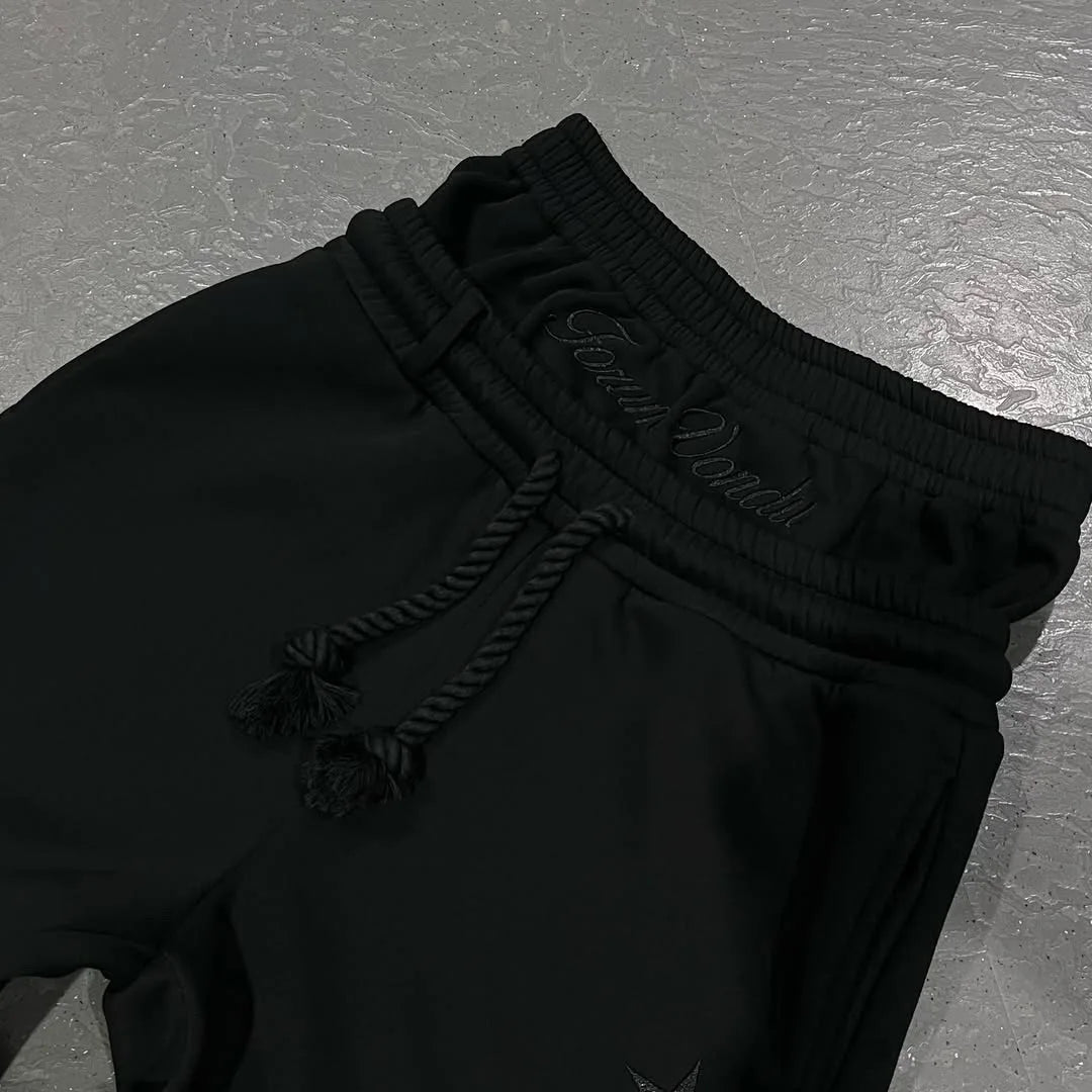 Double Waisted Sweatpants - DripFlow-Z