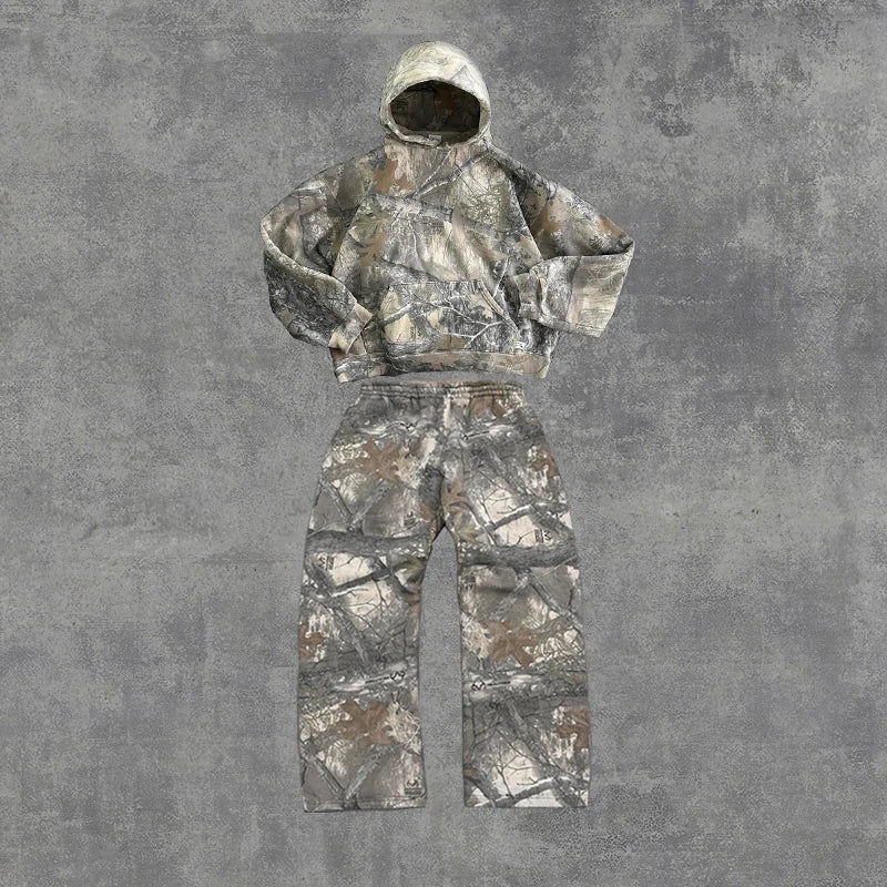 Camouflage Pattern Streetwear Hip Hop Unisex - DripFlow-Z