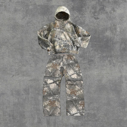 Camouflage Pattern Streetwear Hip Hop Unisex - DripFlow-Z