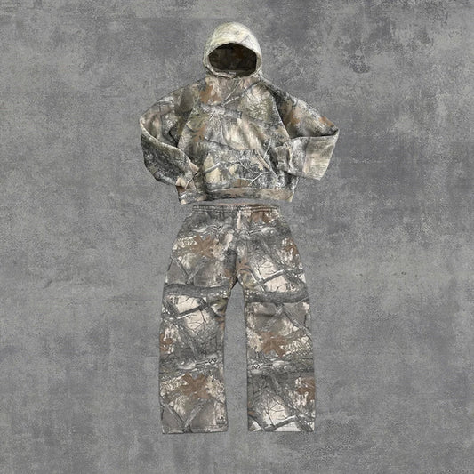 Camouflage Pattern Streetwear Hip Hop Unisex - DripFlow-Z