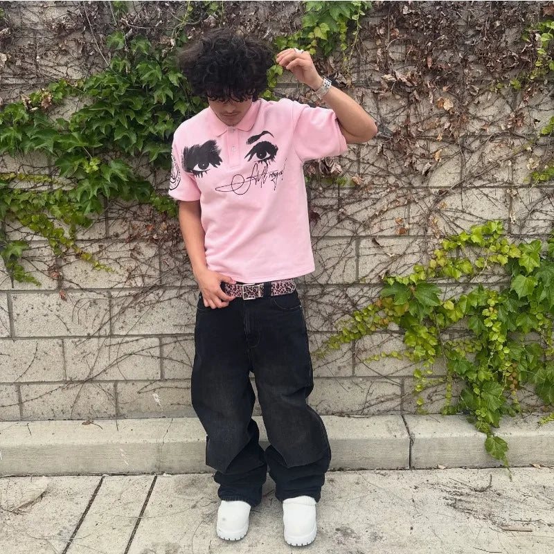 Pink POLO - DripFlow-Z