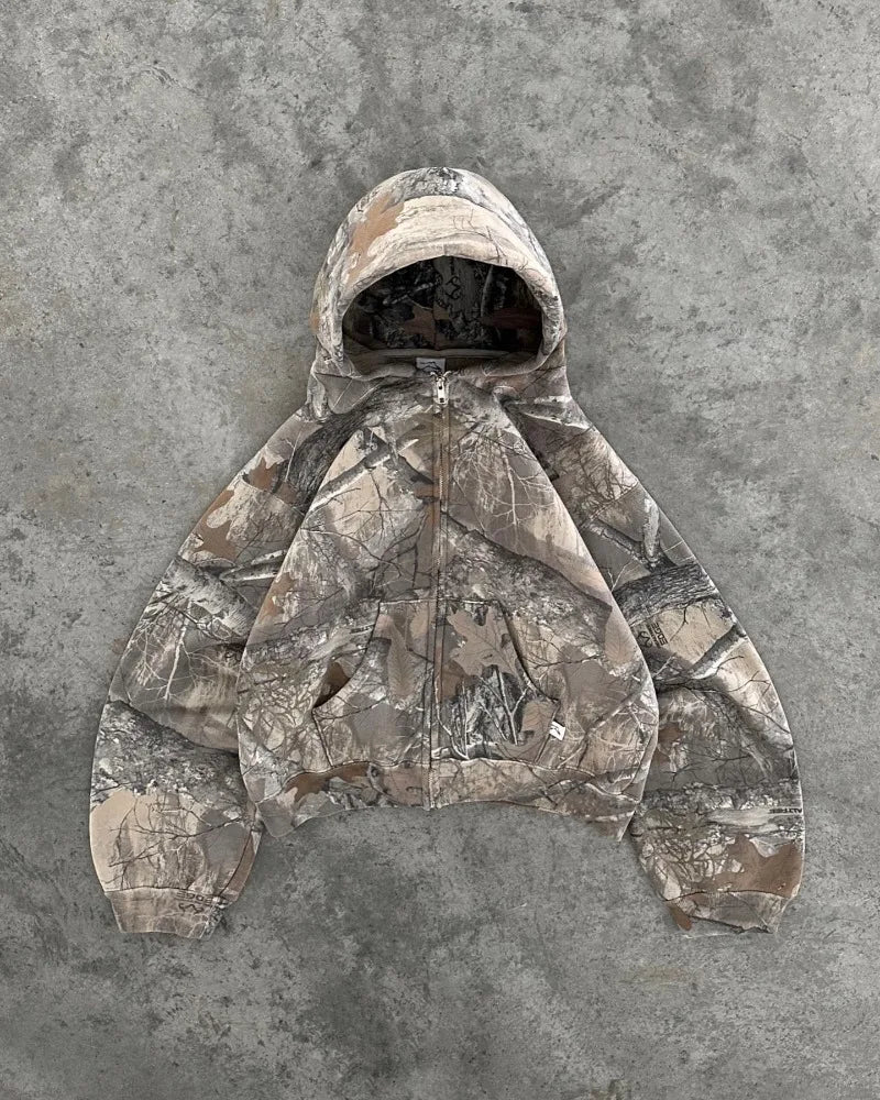Camouflage Pattern Streetwear Hip Hop Unisex - DripFlow-Z