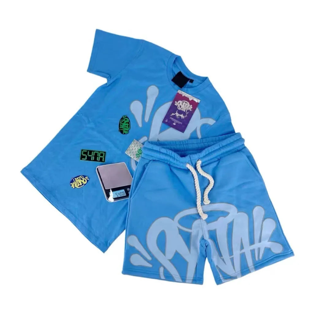 Outfit Syna World shorts and t-shirt - DripFlow-Z