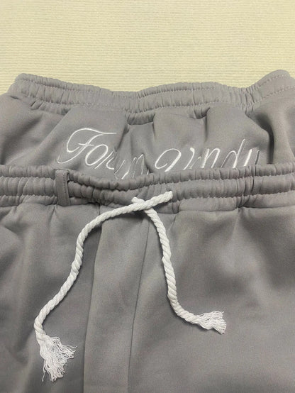 Double Waisted Sweatpants - DripFlow-Z