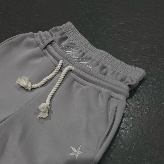 Double Waisted Sweatpants - DripFlow-Z
