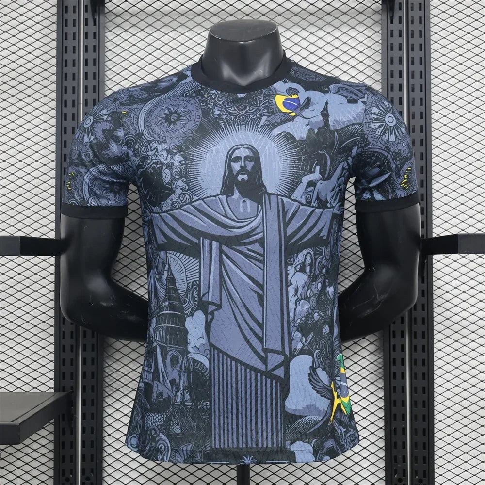T-shirt Brazil Special Edition Jesus - DripFlow-Z